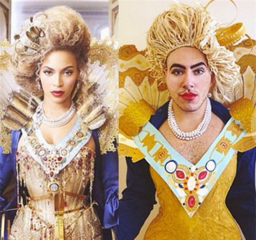 Cười rũ xem 'hot boy' hóa sao nữ ngực khủng lông lá - 2