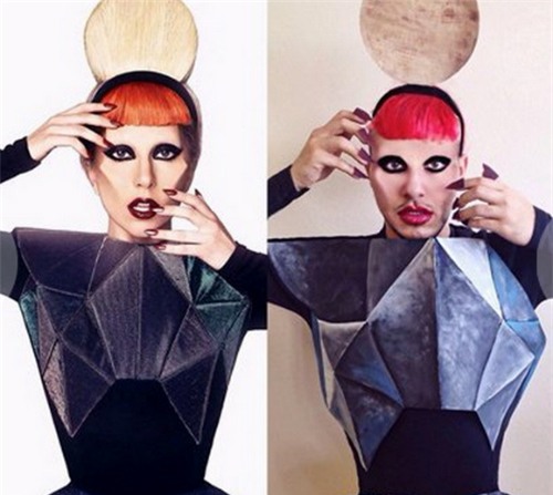 Cười rũ xem 'hot boy' hóa sao nữ ngực khủng lông lá - 3