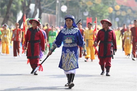 Trực tuyến lễ mít tinh mừng Đại lễ 30-4: Sống động, hào hùng