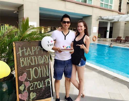 Trúc Diễm tự tay chuẩn bị tiệc sinh nhật cho chồng - 5