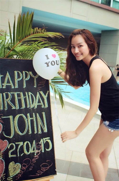 Trúc Diễm tự tay chuẩn bị tiệc sinh nhật cho chồng - 3