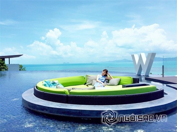 Đặng Thu Thảo 'sang chảnh' đi nghỉ lễ 1