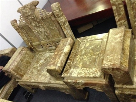 bàn ghế, gỗ sưa, gập ngụ, siêu giường, Minh Sâm, bộ ghế, chiếc giường