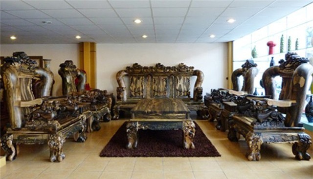 bàn ghế, gỗ sưa, gập ngụ, siêu giường, Minh Sâm, bộ ghế, chiếc giường