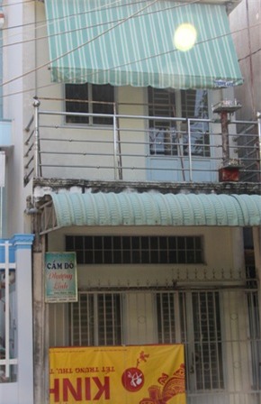 Căn nhà nơi xảy ra cái chết của bà Hạnh