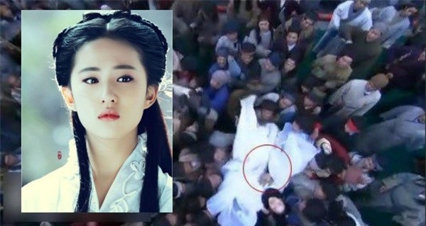 Thần điêu đại hiệp 2006: Bản phim Thần điêu đại hiệp do Lưu Diệc Phi và Huỳnh Hiểu Minh đóng có tỷ lệ người xem lý tưởng. Nhưng phim cũng có những sạn khó có thể chấp nhận. Trong đó, đáng nói nhất là hình ảnh Tiểu Long Nữ do Lưu Diệc Phi đóng bị một diễn viên quần chúng sàm sỡ vòng một.