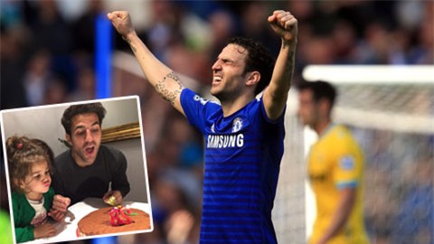 Fabragas nhận niềm vui lớn trong ngày sinh nhật