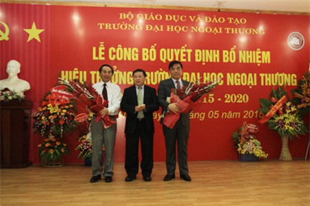 Vụ trưởng ĐH, Hiệu trưởng ĐH Ngoại thương