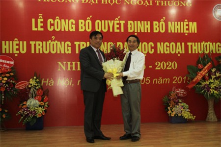Vụ trưởng ĐH, Hiệu trưởng ĐH Ngoại thương