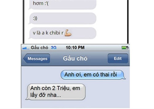 Tin nhắn thử bạn trai