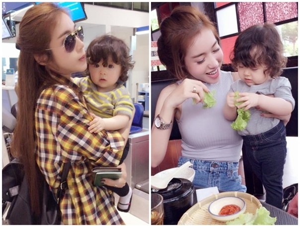 Thời trang hè sành điệu của các cặp mẹ con Vbiz