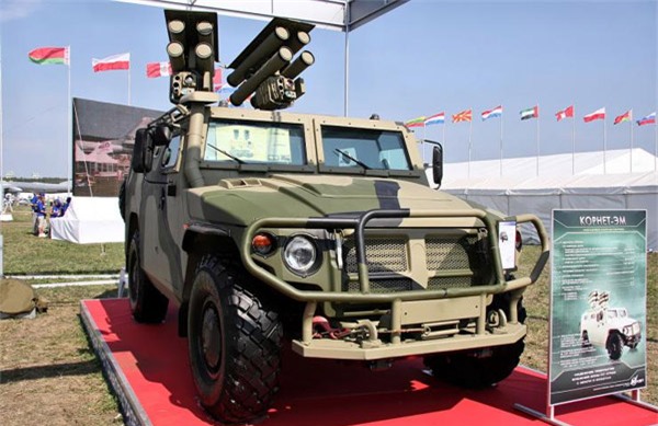 Nga, diễu binh, vũ khí