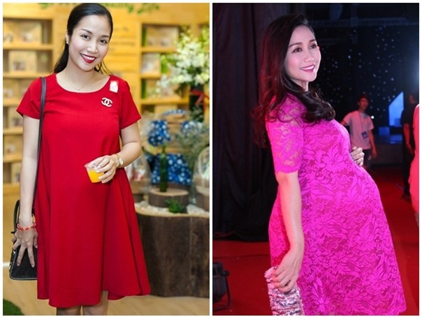 Sao Việt mang bầu cuối thai kỳ vẫn sành điệu dự sự kiện