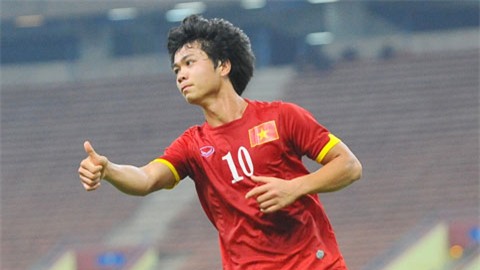 Công Phượng, Văn Toàn và Hồng Quân là 3 trong số 6 tiền đạo mà HLV Miura đang có tại U23 Việt Nam