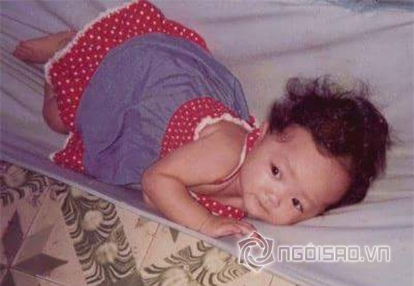 Tóc Tiên khoe ảnh thời thơ ấu cực yêu 1