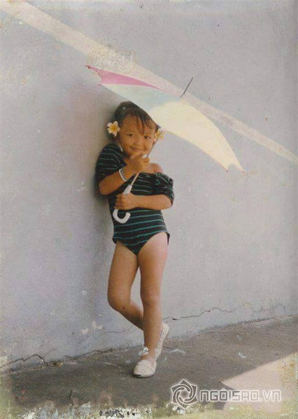 Tóc Tiên khoe ảnh thời thơ ấu cực yêu 4