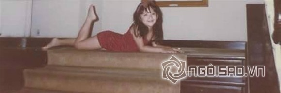 Tóc Tiên khoe ảnh thời thơ ấu cực yêu 7