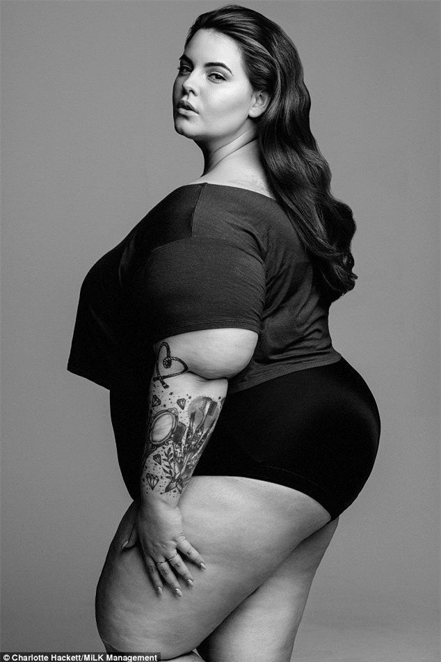 Ảnh thời trang ấn tượng của mẫu béo nặng hơn 100 kg