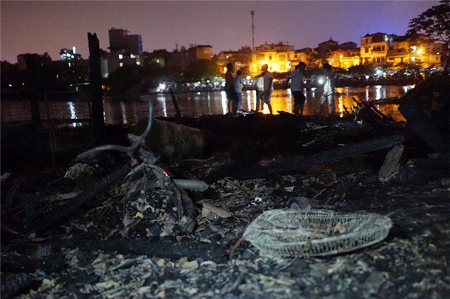 khu ổ chuột; Hà Nội; Linh Quang; cháy