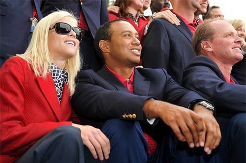 Tiger Woods và cô vợ Elin