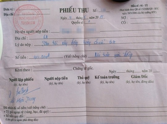 Phải đóng tiền xây trường chuẩn quốc gia, phụ huynh bức xúc