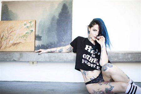 My nu toc xanh nong bong nhat nuoc Y