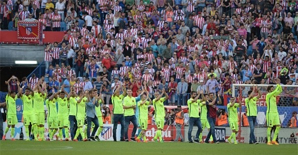 Sao Barca vỡ òa niềm vui trong lần thứ 23 vô địch La Liga