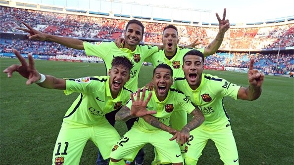 Sao Barca vỡ òa niềm vui trong lần thứ 23 vô địch La Liga