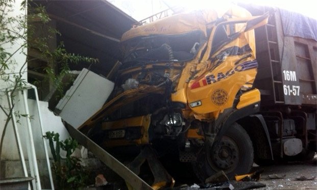 tai nạn; container; Hải Phòng