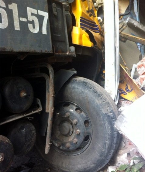 tai nạn; container; Hải Phòng