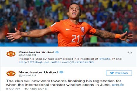 Memphis Depay hoan tat kiem tra y te voi M.U