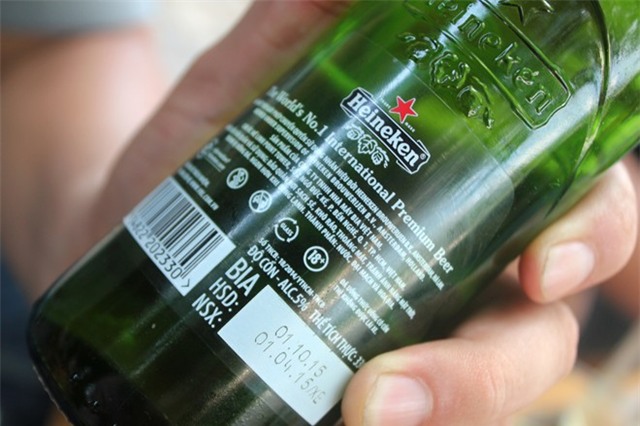 Bia Heineken đóng nắp Tiger ở miền Tây