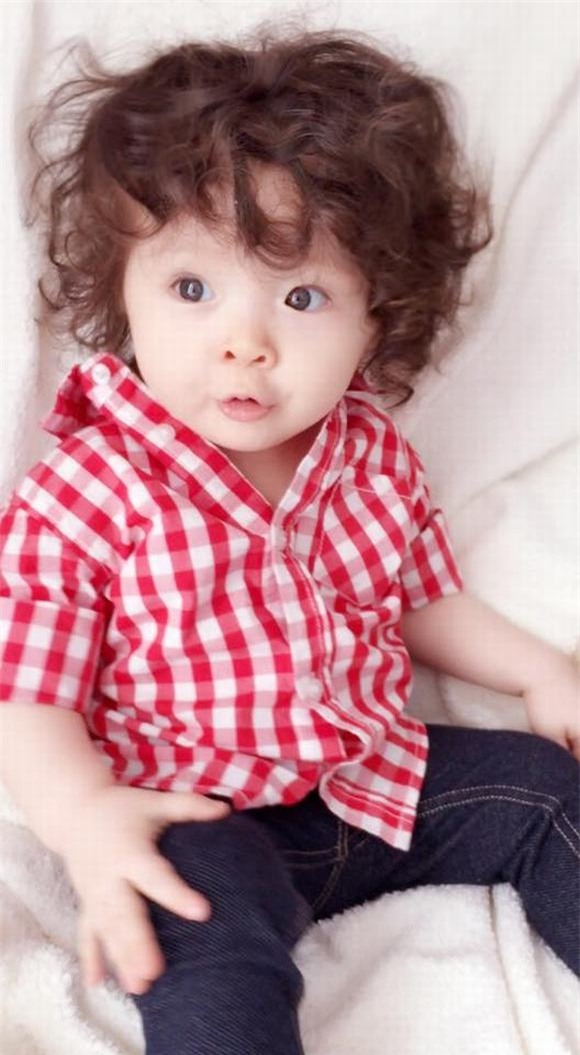 cadie tóc xù đáng yêu 1