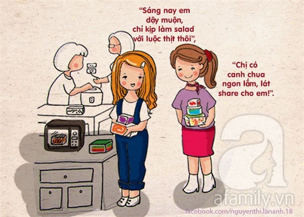 bữa trưa công sở