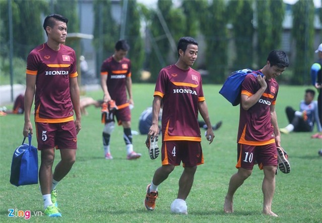 5 cầu thủ U23 Việt Nam chấn thương trước ngày sang Singapore