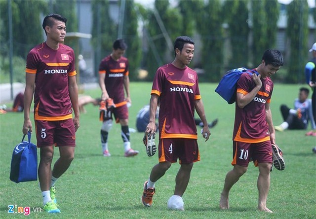 5 cầu thủ U23 Việt Nam chấn thương trước ngày sang Singapore