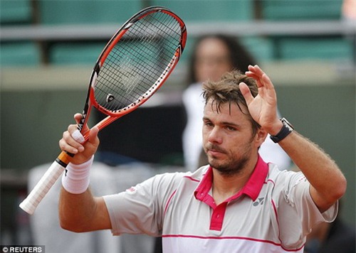 Wawrinka chào thua cách tiếp đón của BTC Roland Garros