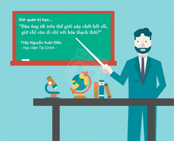 thầy cô, câu nói, học trò, bá đạo, hài hước