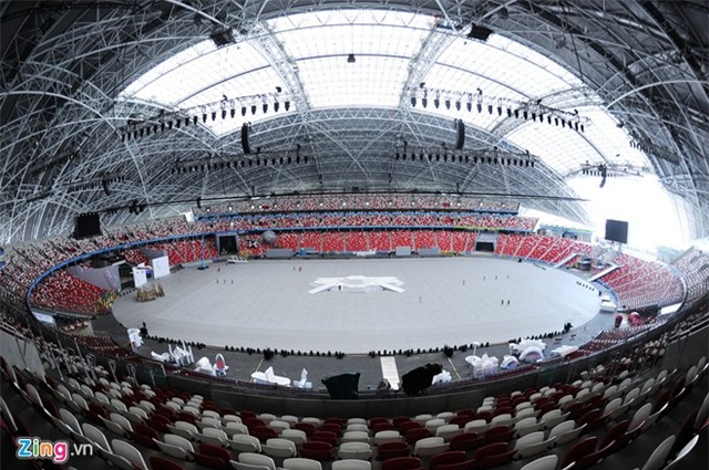 Kỳ quan thể thao Singapore sẵn sàng cho SEA Games