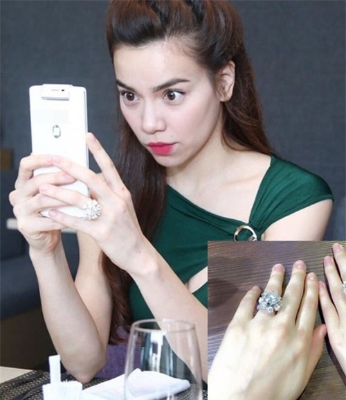 Những chiếc nhẫn kim cương đầy thị phi của sao Việt