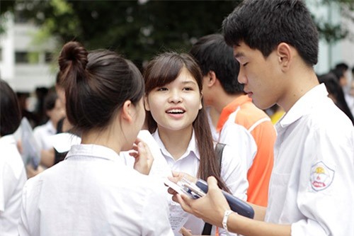 Thí sinh dự thi đại học 2014. Ảnh: Lê Hiếu.
