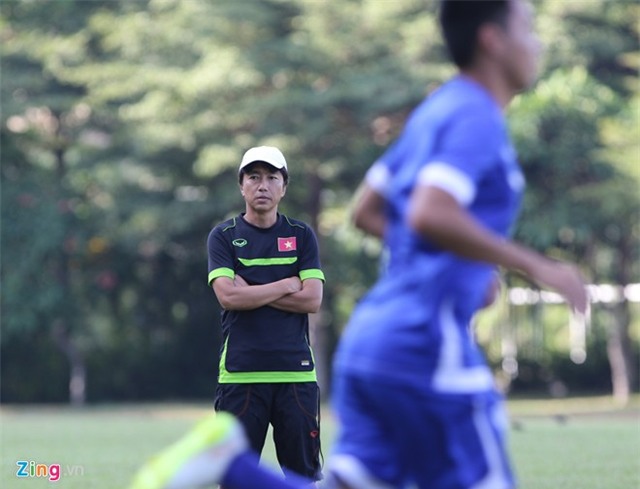 U23 Việt Nam thoải mái vui đùa trong buổi tập thả lỏng