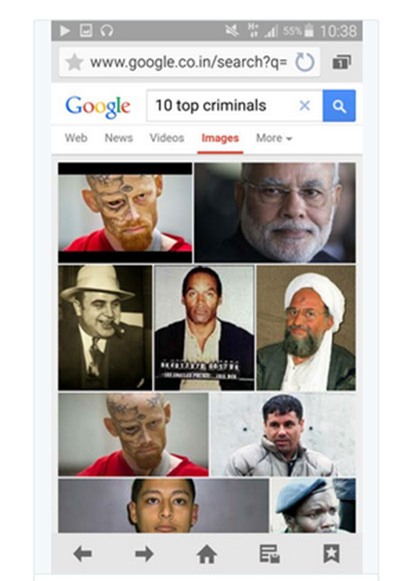 Đôi khi, những hình ảnh được mô tả trên Internet có thể đem lại những kết quả ngạc nhiên với một số lệnh tìm kiếm cụ thể. Ảnh: Twitter