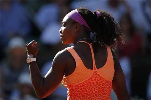 Bản lĩnh của Serena Williams đã được phát huy đúng thời điểm