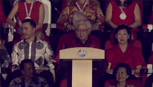 Tổng thống Singapore tuyên bố khai mạc SEAGames