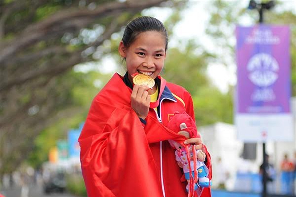 Thanh Phúc hạnh phúc với tấm HCV ở SEA Games 28