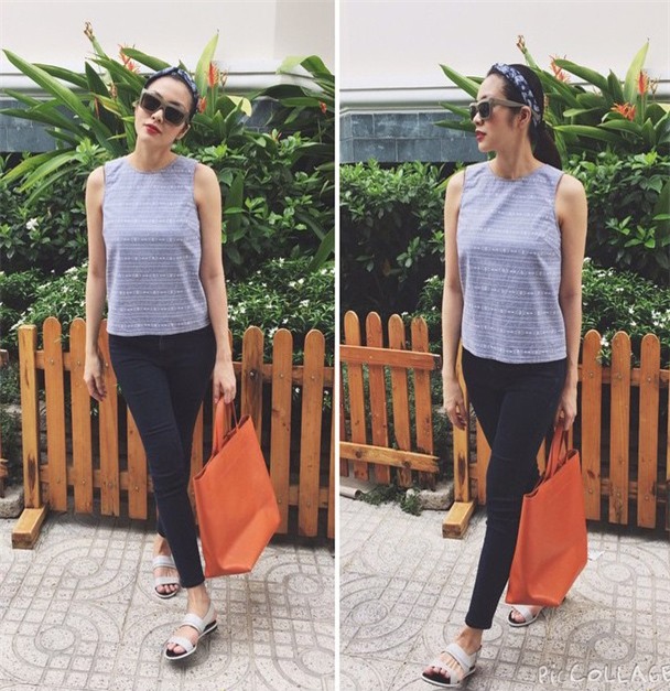 Thời trang sau sinh diện như thời con gái của sao Việt