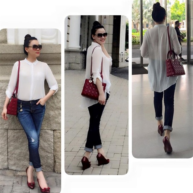 Thời trang sau sinh diện như thời con gái của sao Việt