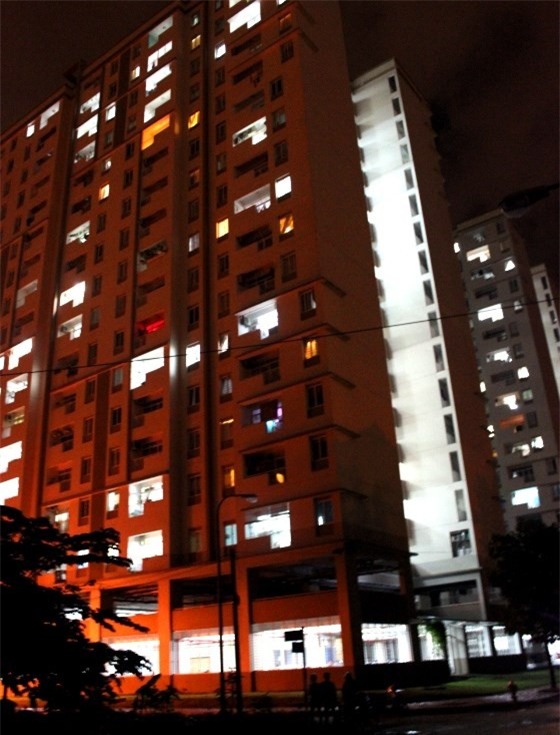 Chung cư xảy ra tai nạn thương tâm.