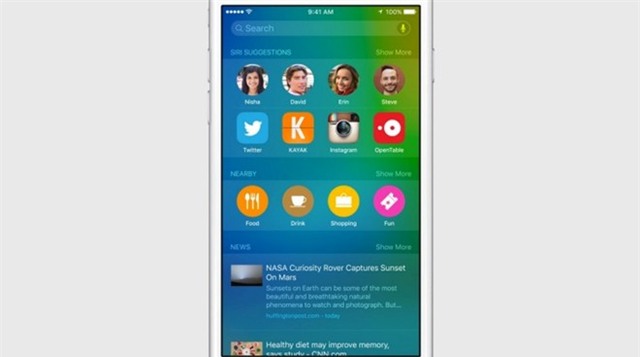 10 tính năng iOS 9 vay mượn từ Android